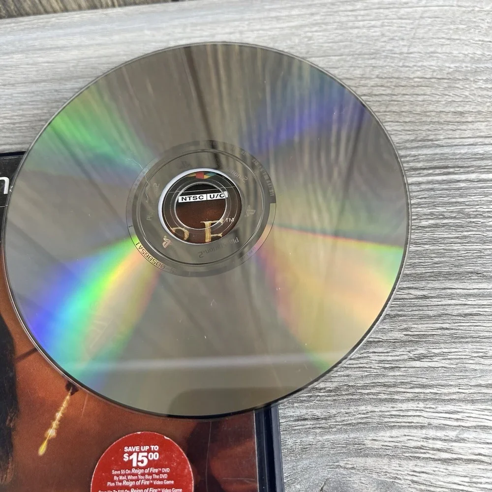 Reign of Fire PS2 Sony Playstation 2 Video Game Tested Working
